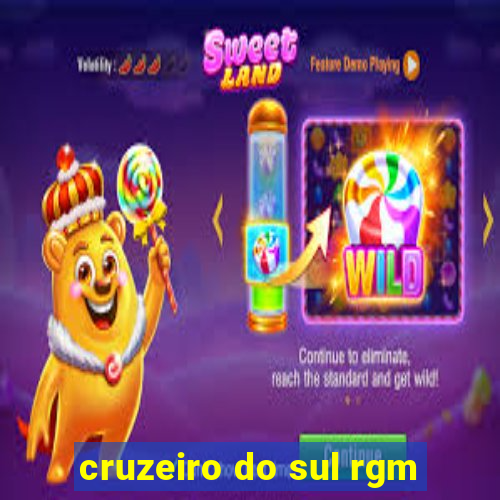 cruzeiro do sul rgm